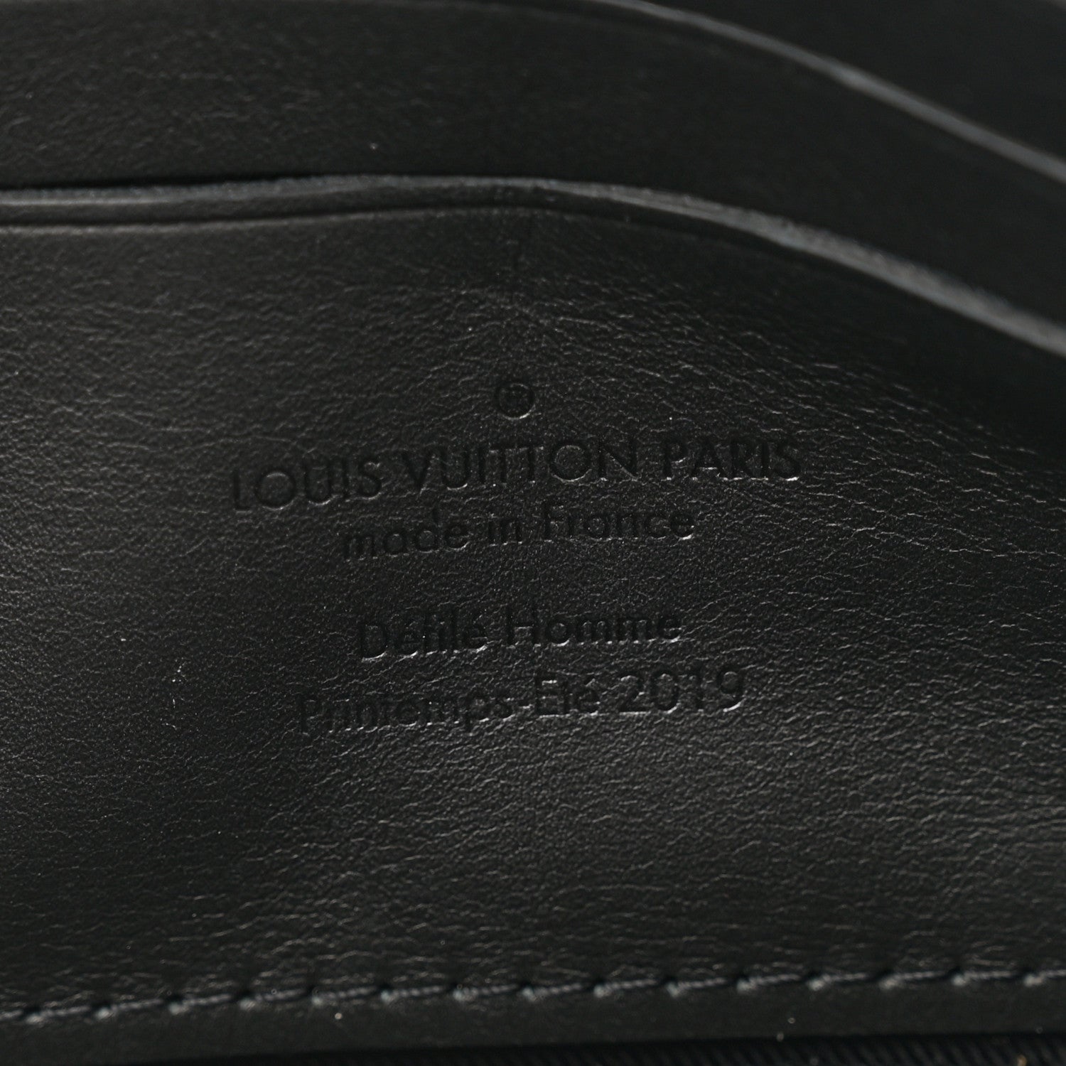 Louis Vuitton Taurillon Monogram Uniformes Solar Ray Soft Pochette Volga Black 7 of 7