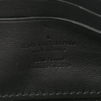 Louis Vuitton Taurillon Monogram Uniformes Solar Ray Soft Pochette Volga Black 7 of 7
