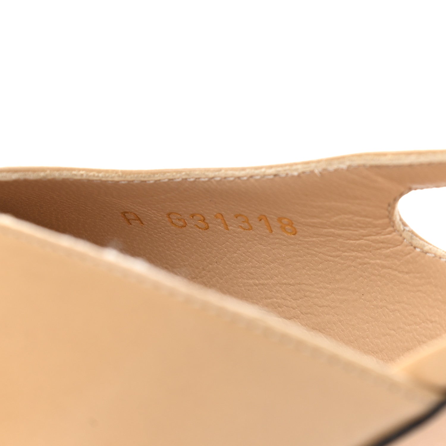 Chanel Goatskin Grosgrain Cap Toe CC Slingback Pumps 37.5 Beige Black 8 of 13