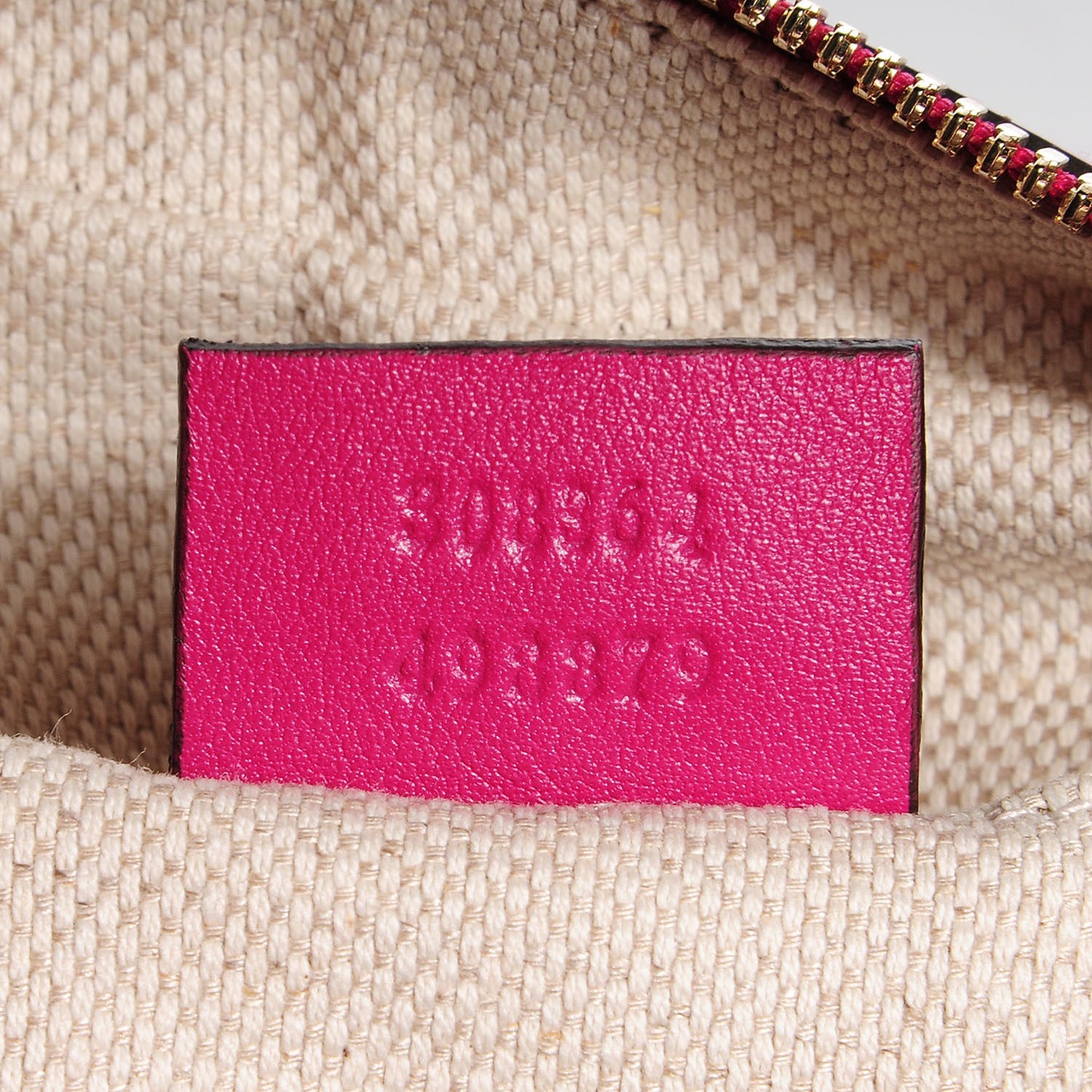 Soft Patent Small Soho Disco Bag Bright Bougainvillea