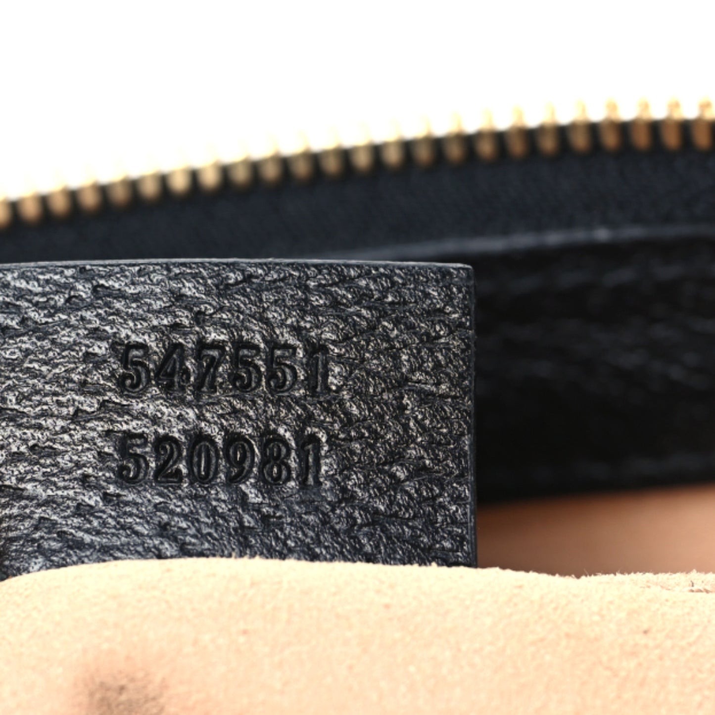 Textured Calfskin Web Small Ophidia Tote Bag Black