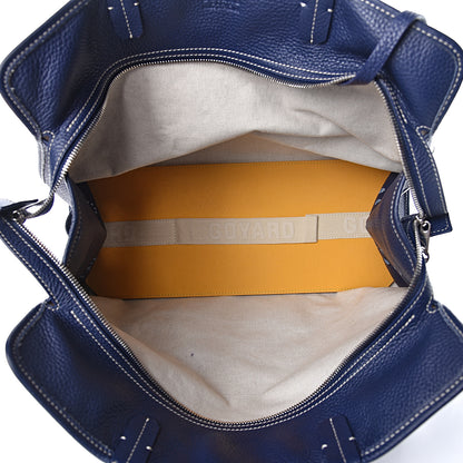 Goyard Goyardine Sac Hardy Pet Carrier PM Navy 7 of 11