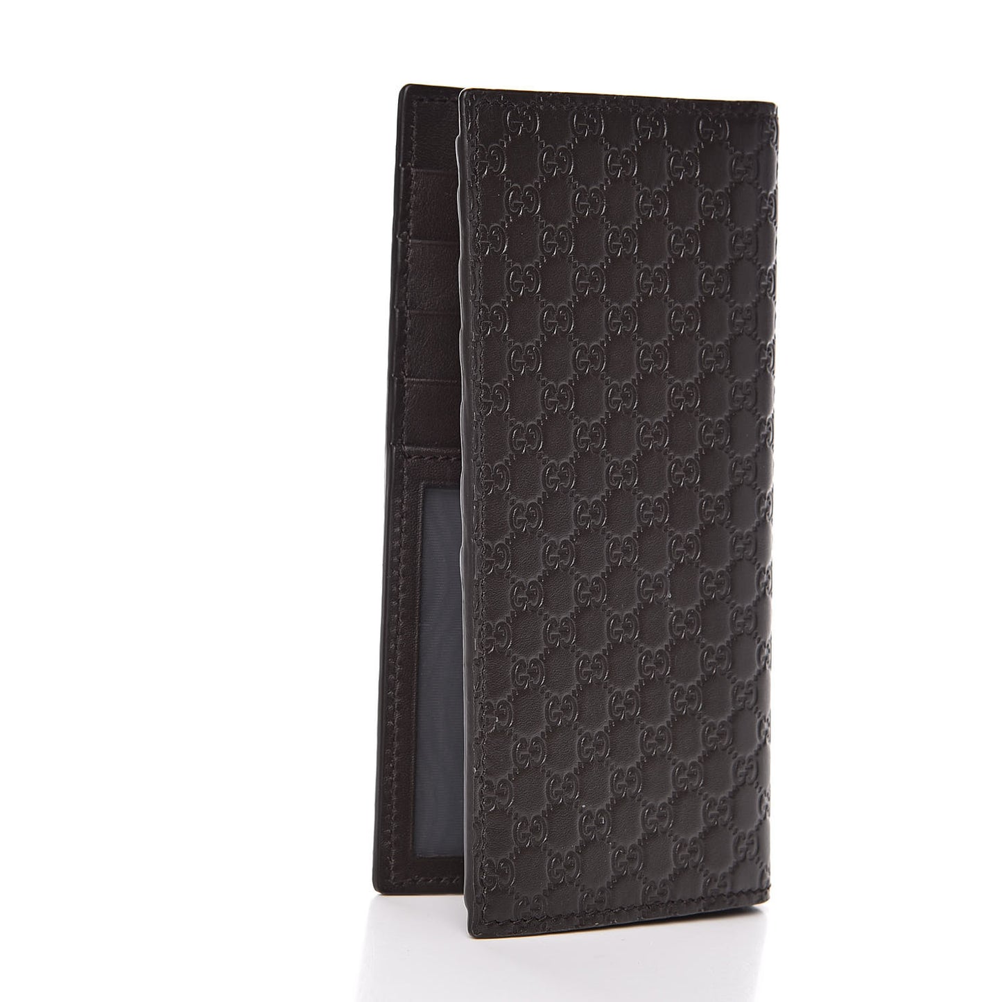 Microguccissima Bi-Fold Organizer Wallet Testa di Moro