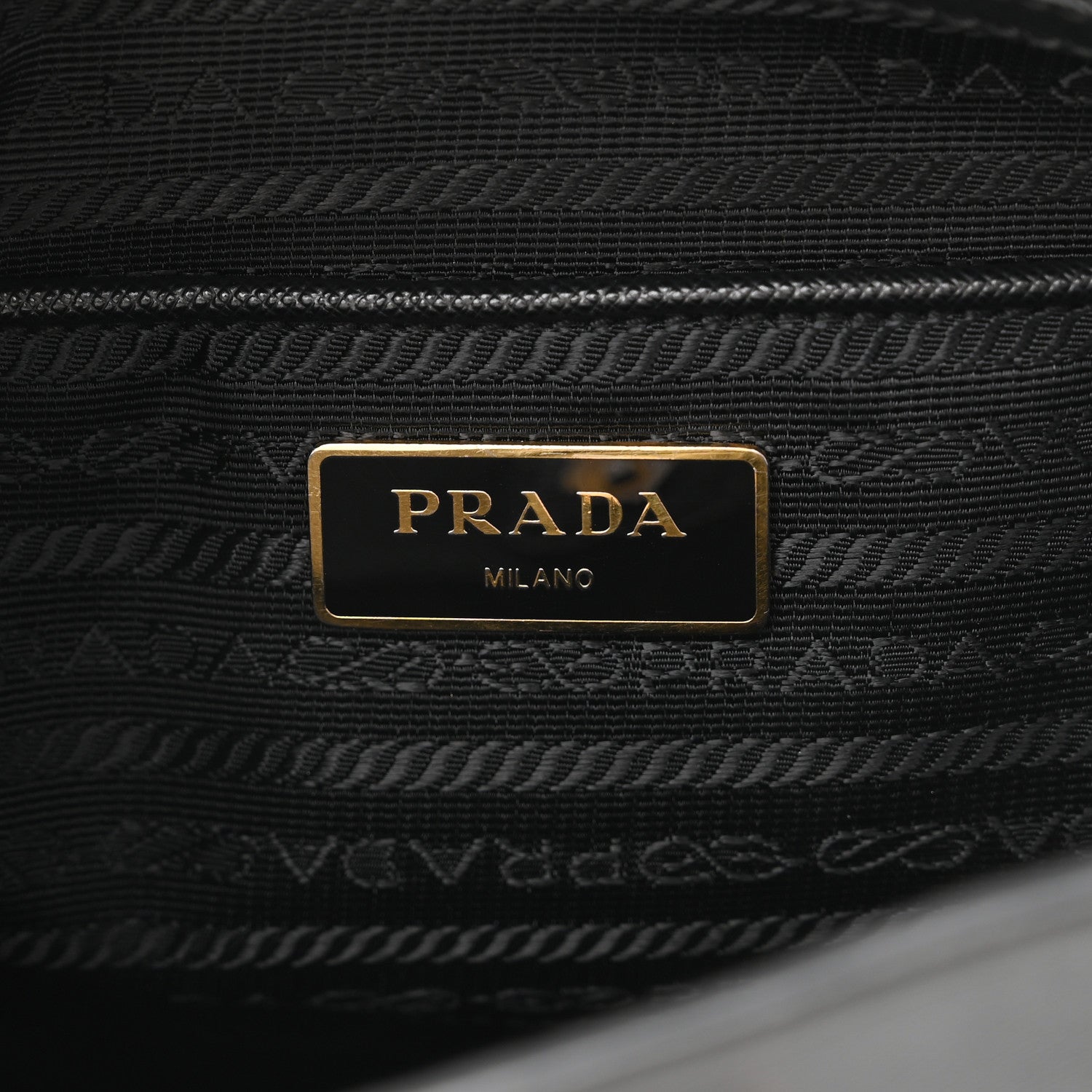 Prada Saffiano Lux Large Tote Black 6 of 13