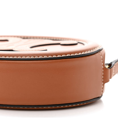 Celine Smooth Calfskin Cuir Small Triomphe Oval Crossbody Purse Tan 9 of 9
