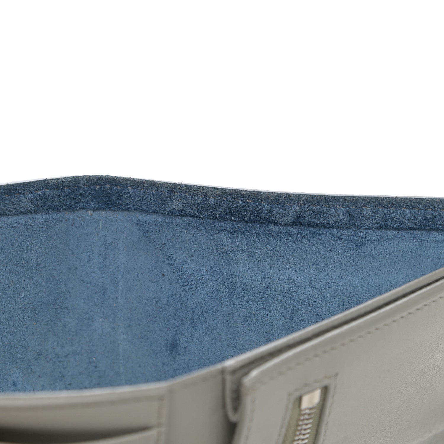 Celine Grained Calfskin Medium Multifunction Strap Wallet Cloud 8 of 11