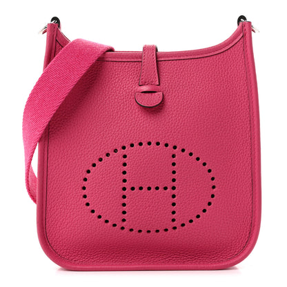 Hermes Taurillon Clemence Evelyne TPM Rose Mexico 1 of 10