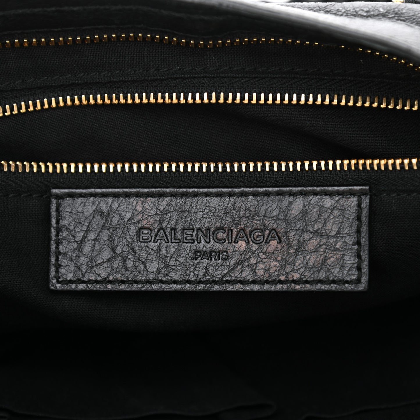 Agneau Classic Gold Hardware S City Black