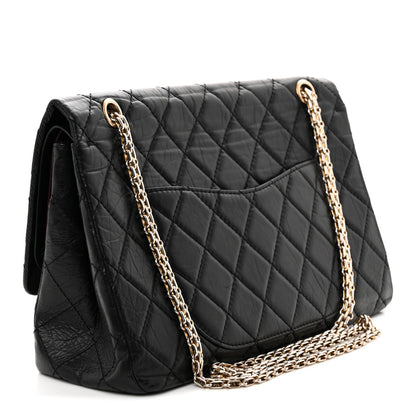 Chanel Aged Calfskin Quilted 2.55 Reissue 227 Flap Black 3 of 12