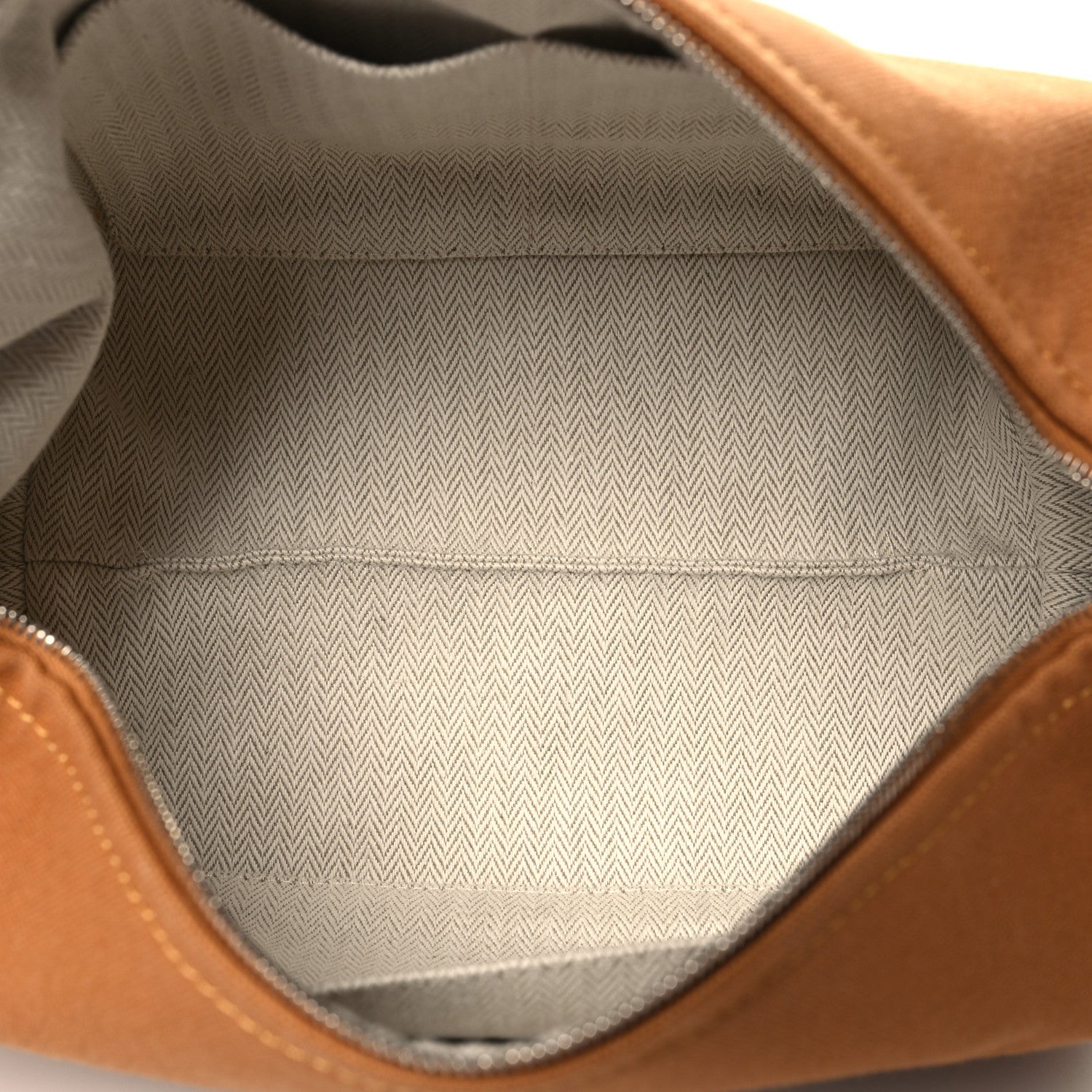 Hermes Canvas Small Bride-A-Brac Pouch Ocre 5 of 8