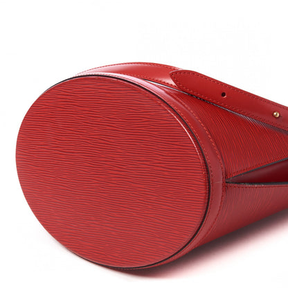 Louis Vuitton Epi Cluny Castillan Red 5 of 8