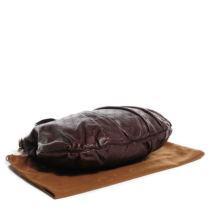 Gucci Guccissima Large Hysteria Top Handle Bag Chocolate 4 of 7