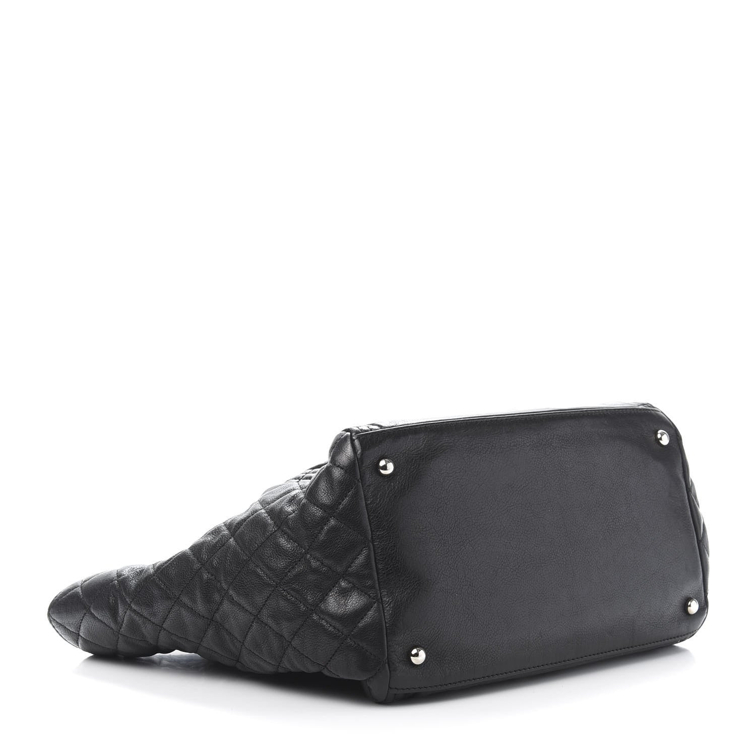 Chanel Calfskin Coco Bengal Tote Black 4 of 13