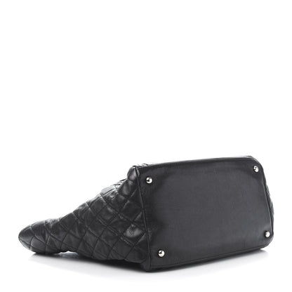 Chanel Calfskin Coco Bengal Tote Black 4 of 13