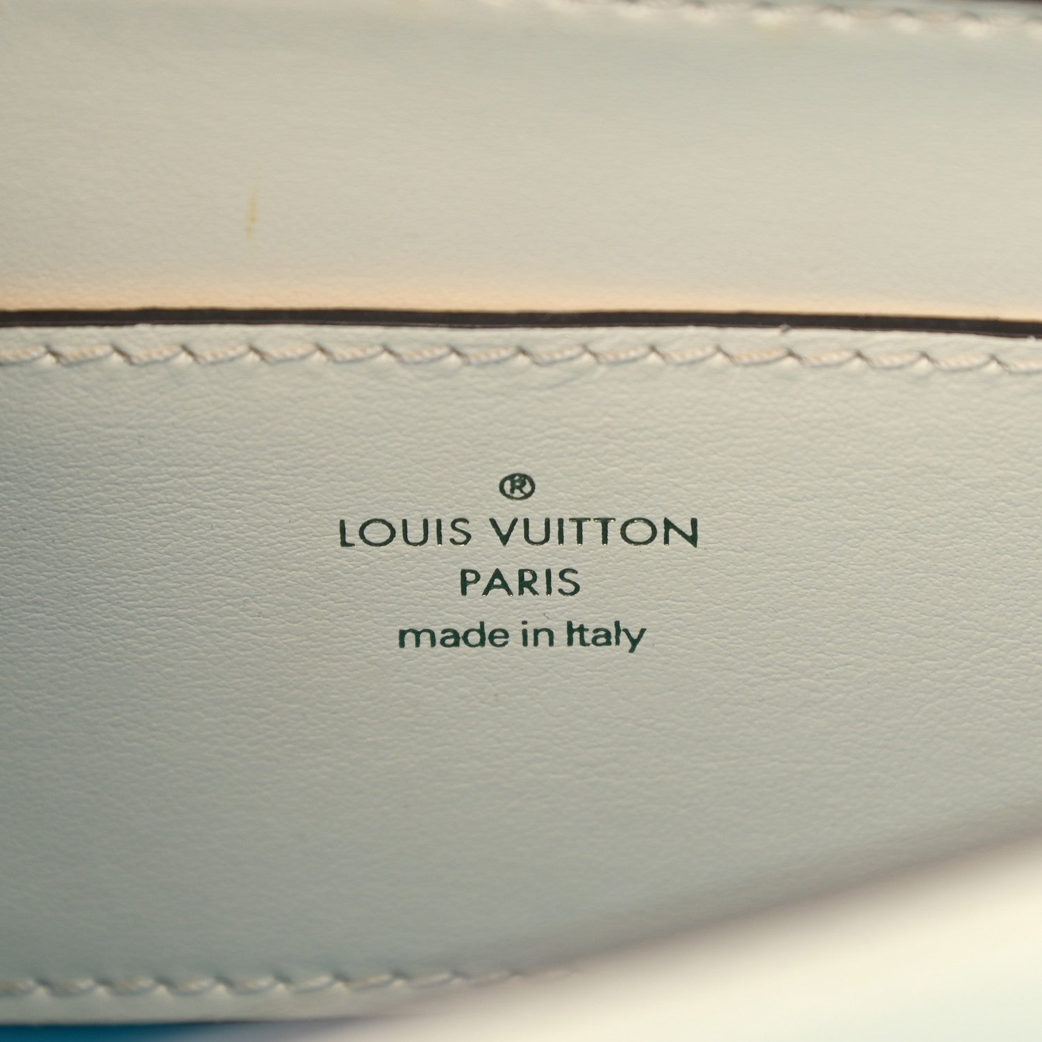 Louis Vuitton Smooth Calfskin LV Pont 9 Cream 7 of 9