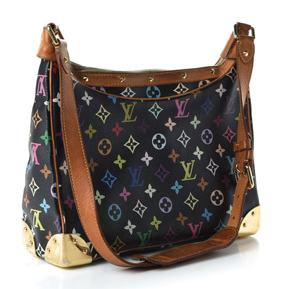 Louis Vuitton Monogram Multicolor Boulogne Black 3 of 10