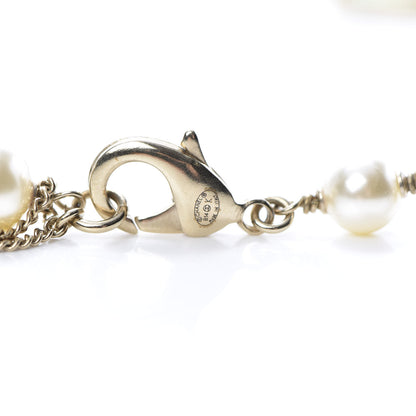 Chanel Graduated Pearl Resin CC Necklace 6 of 7