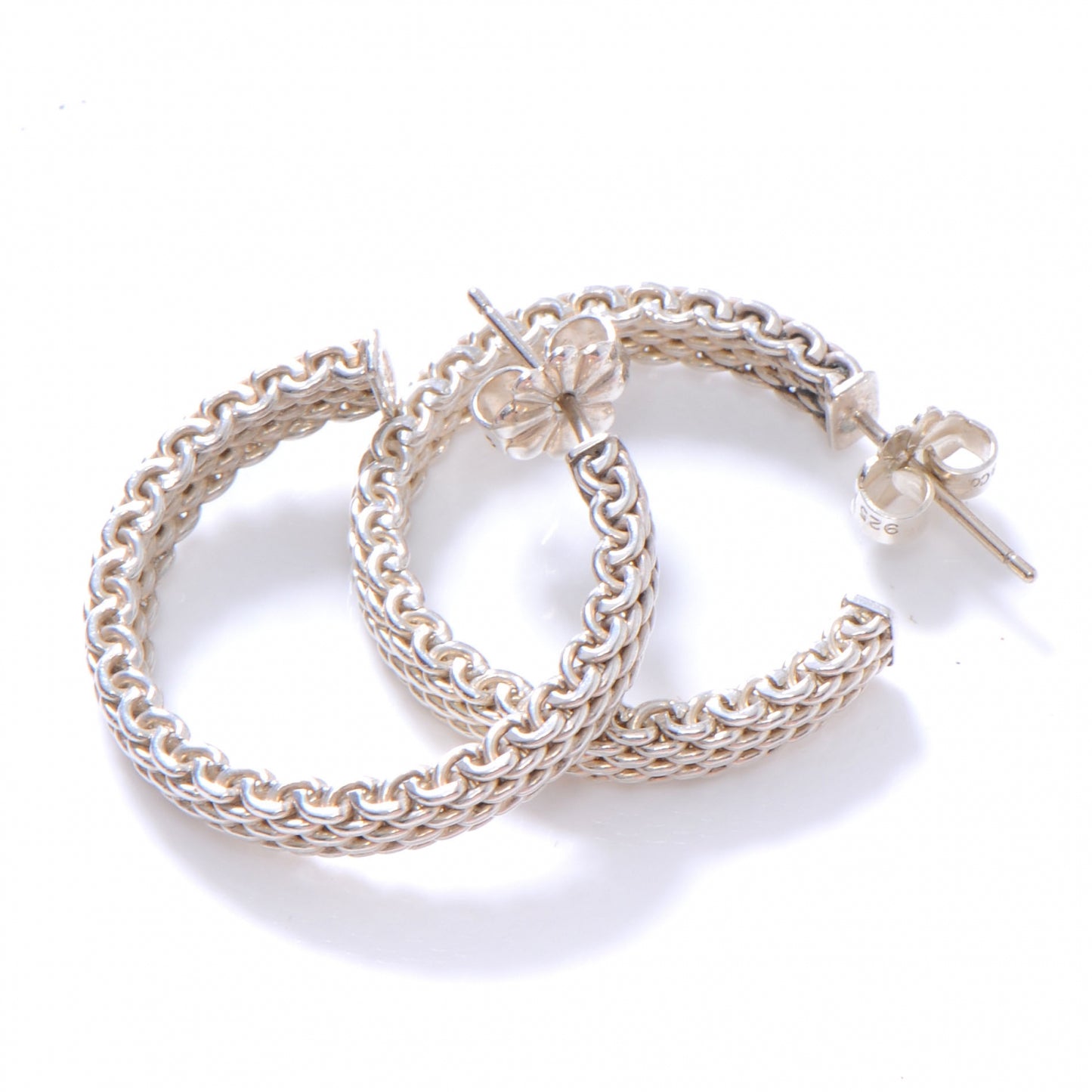 Sterling Silver Small Somerset Hoop Earrings