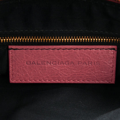 Balenciaga Agneau Giant 12 Gold Hardware Flat Handle Clutch Rose Bonbon 6 of 7