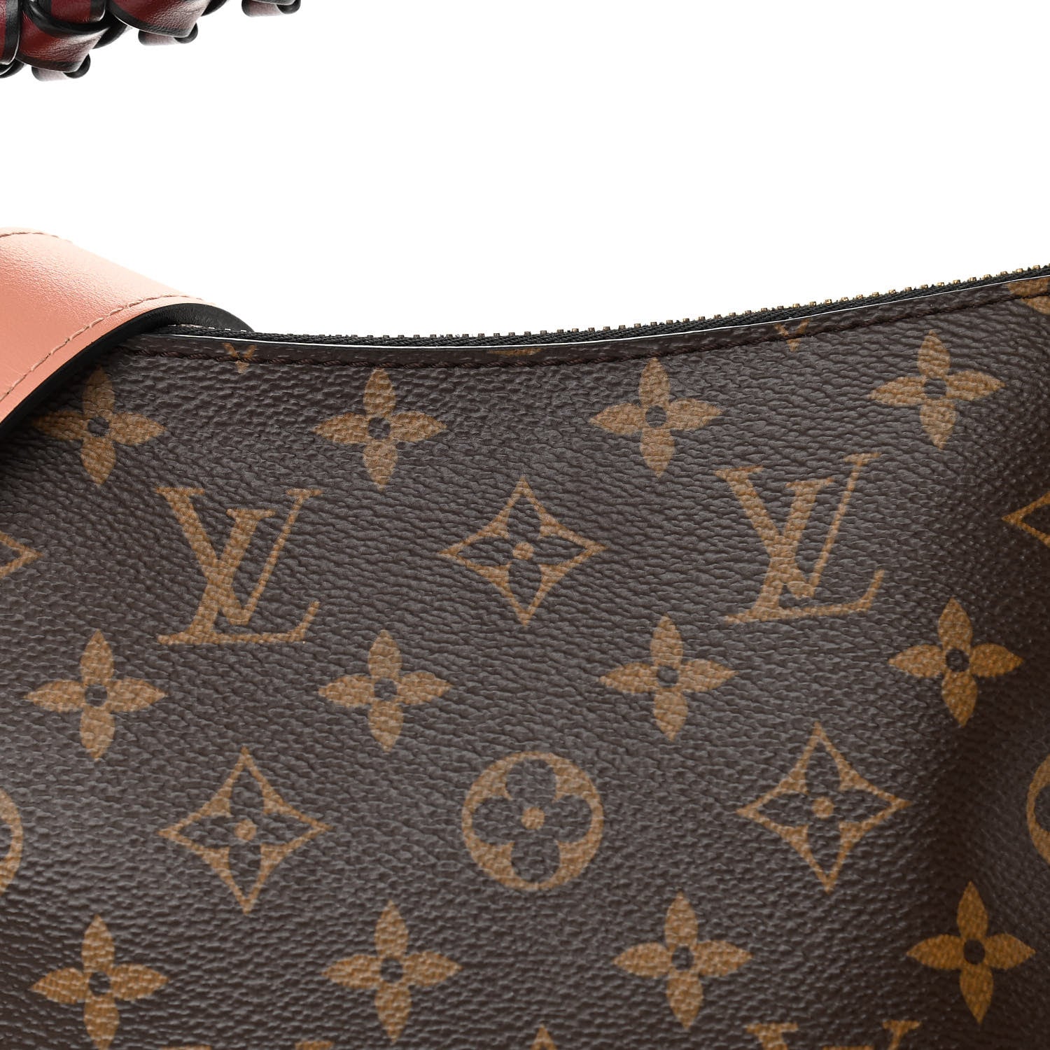 Louis Vuitton Monogram Beaubourg Hobo Mini Bordeaux Red Peach Safran Blue Jean Blue 7 of 12
