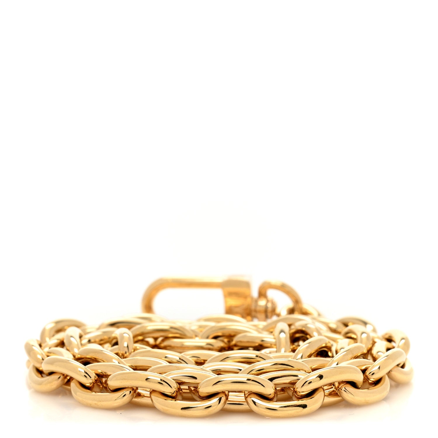 Louis Vuitton Pochette Metis East West Chain Strap Gold 2 of 3
