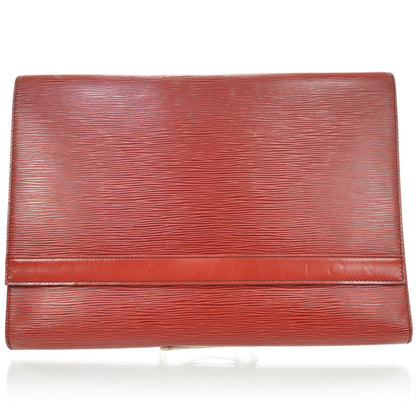Louis Vuitton Epi Documents Holder Red 1 of 8