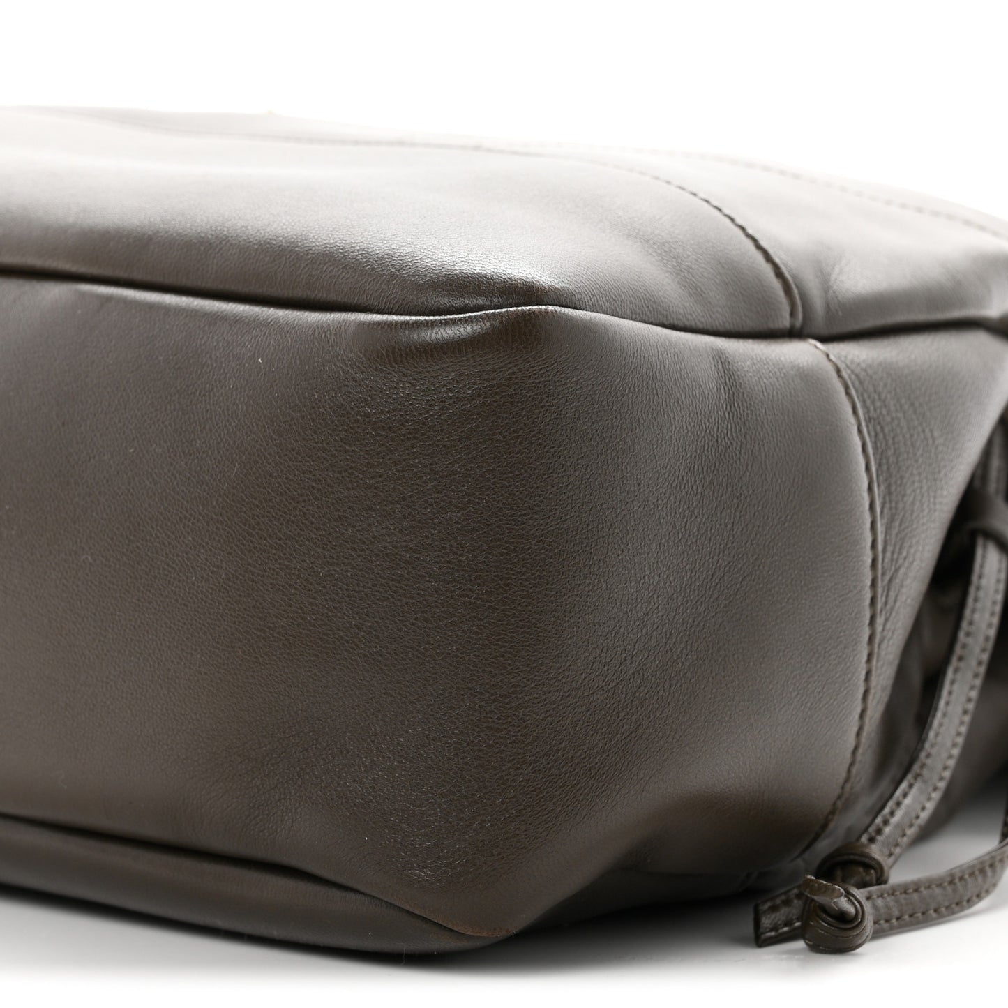 Lambskin Medium Jamie Shopping Tote Light Musk