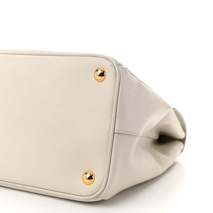 Prada Saffiano Lux Pattina Tote Talco 11 of 13