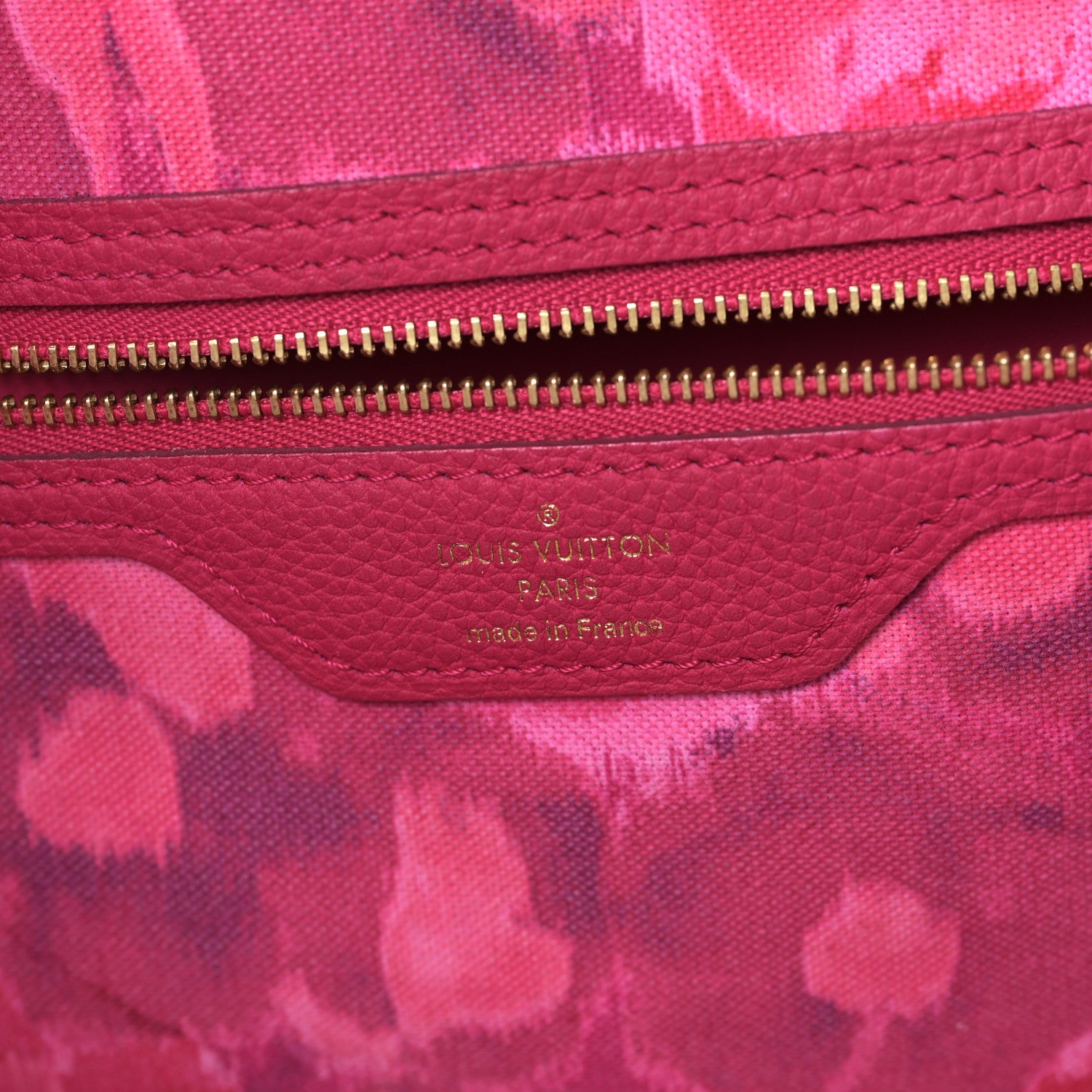 Louis Vuitton Monogram Articles de Voyage Ikat Neverfull GM Rose Indien 6 of 8