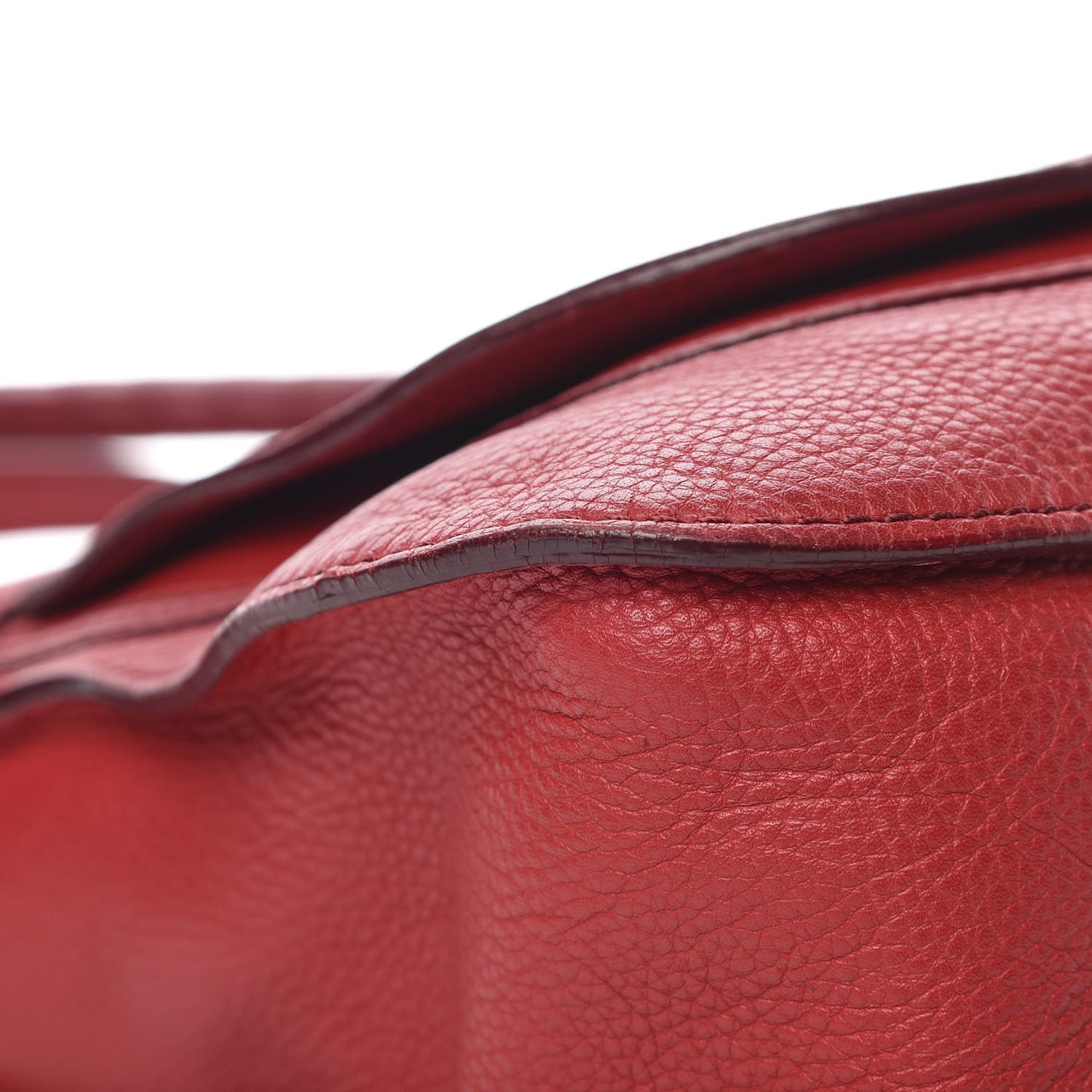 Calfskin Medium Marcie Satchel Acerola