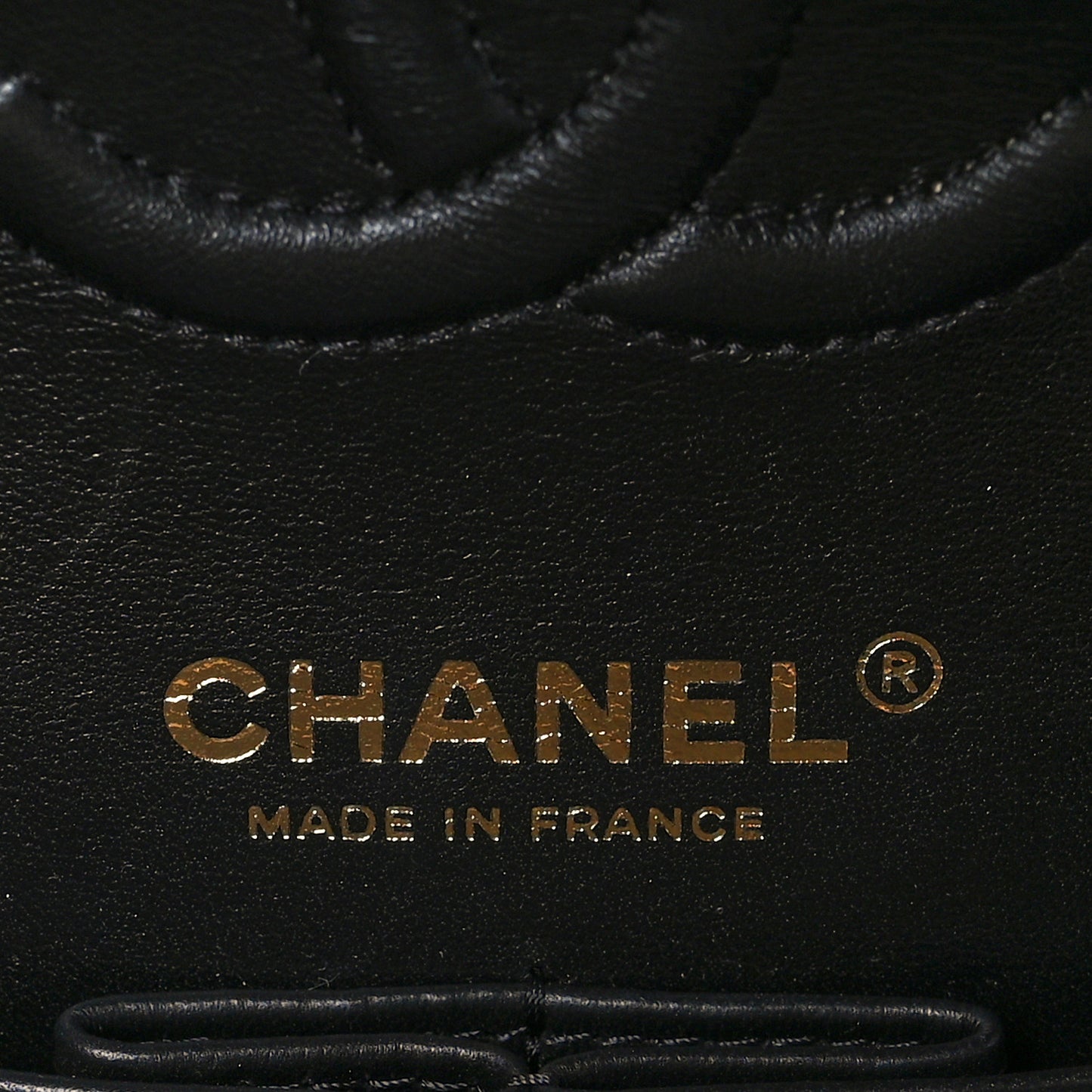 Lambskin Quilted Small Double Flap Black