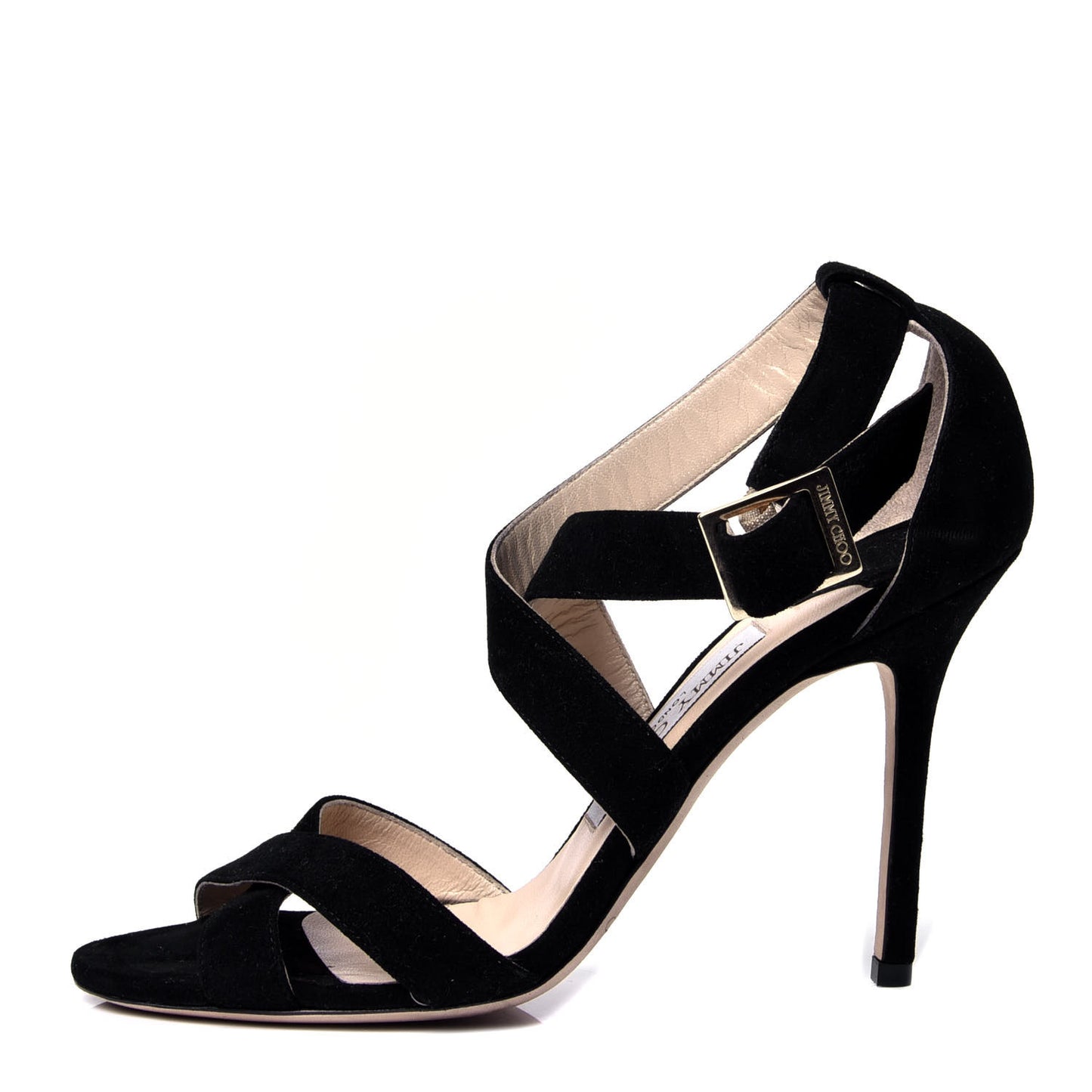 Suede Lottie Sandals 37.5 Black