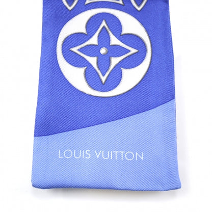 Louis Vuitton Silk Champs Elysees Bandeau Blue 4 of 4