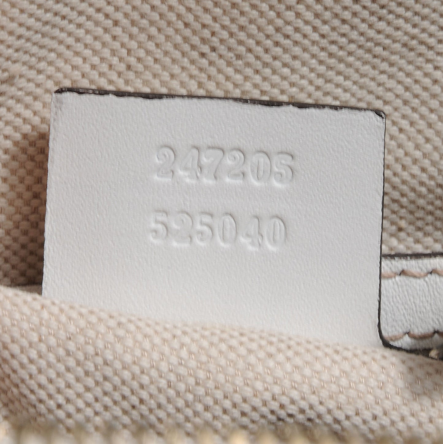 Monogram Selleria Calfskin Vintage Web Medium Boston Beige Blue Mystic White