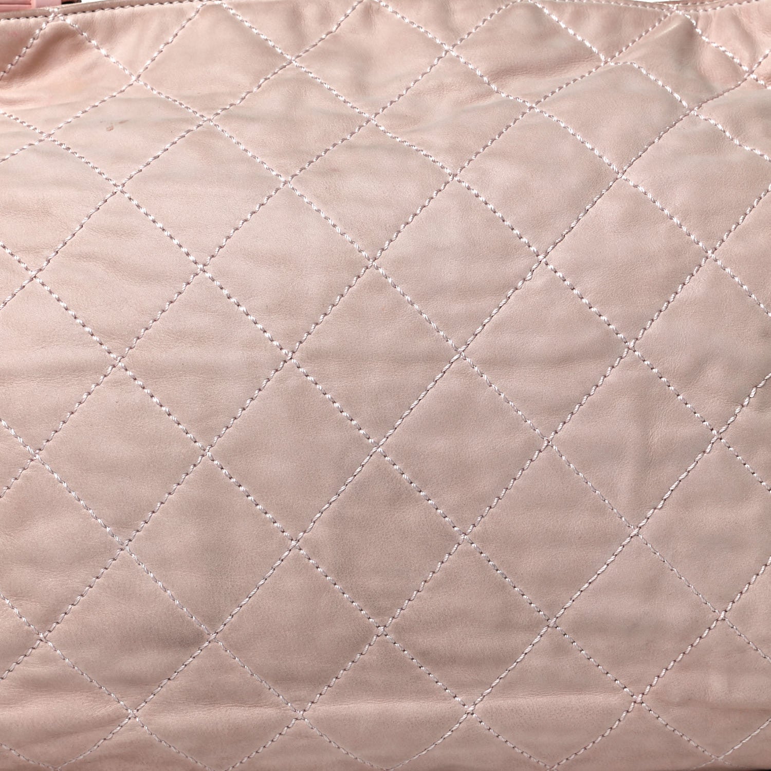 Chanel Iridescent Calfskin Quilted Coco Daily Hobo Rose Clair 4 of 11