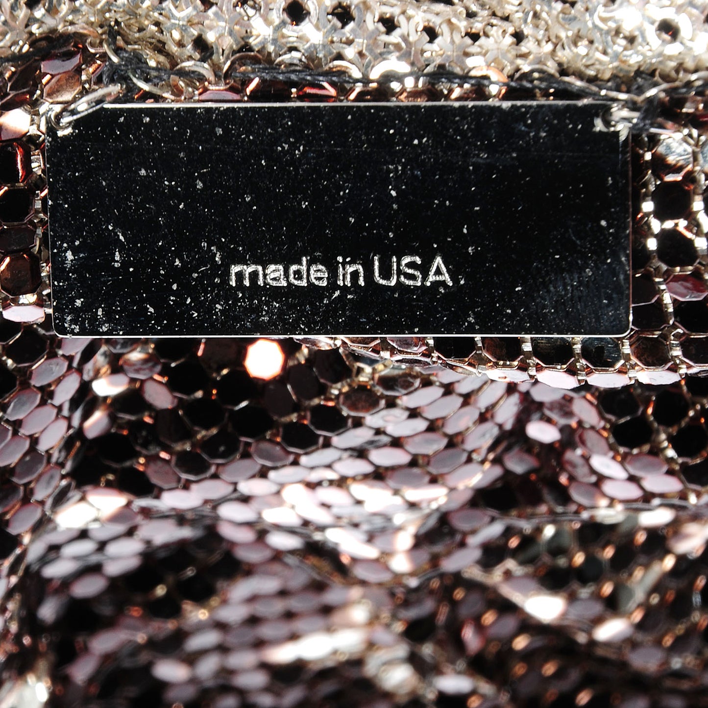 Monogram Mesh Metal Frances Bronze