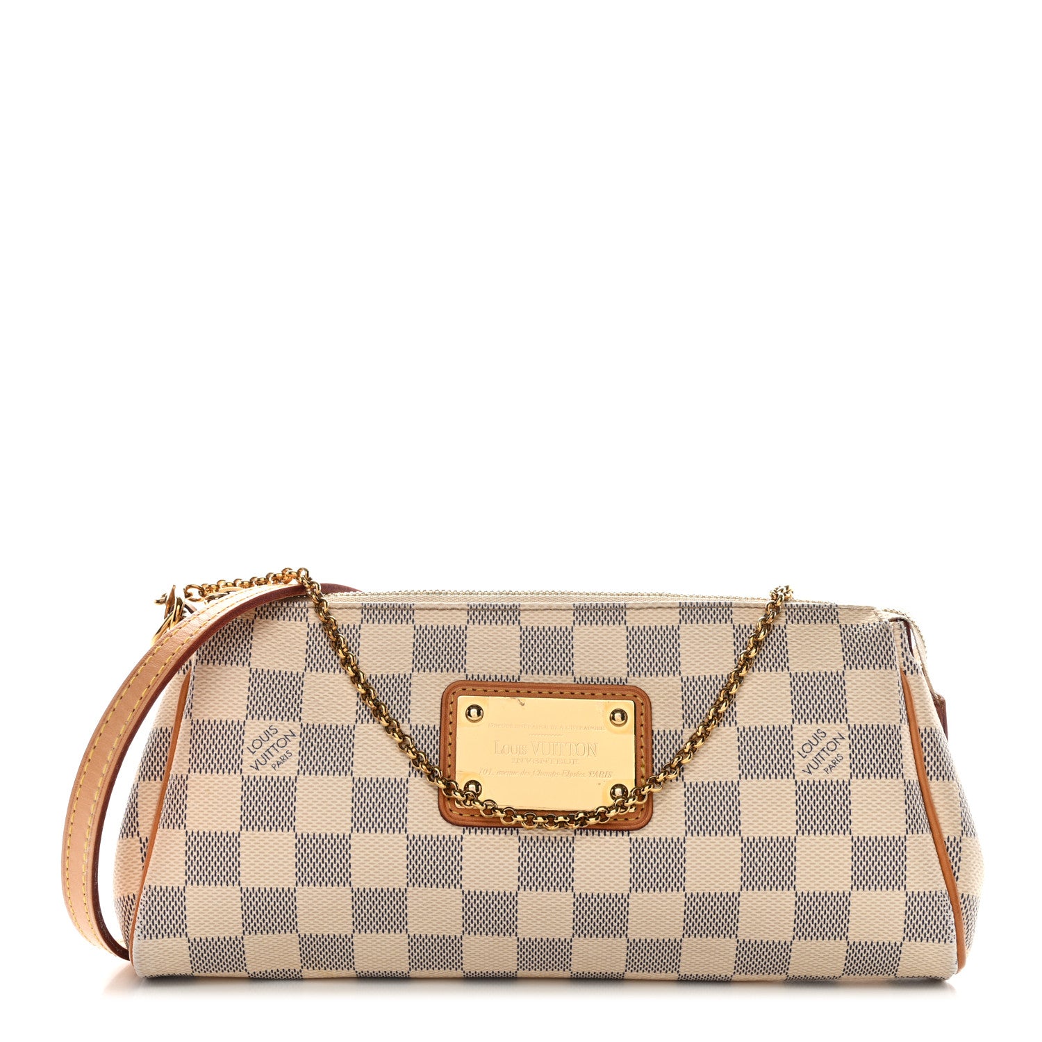 Louis Vuitton Damier Azur Eva Clutch 1 of 13