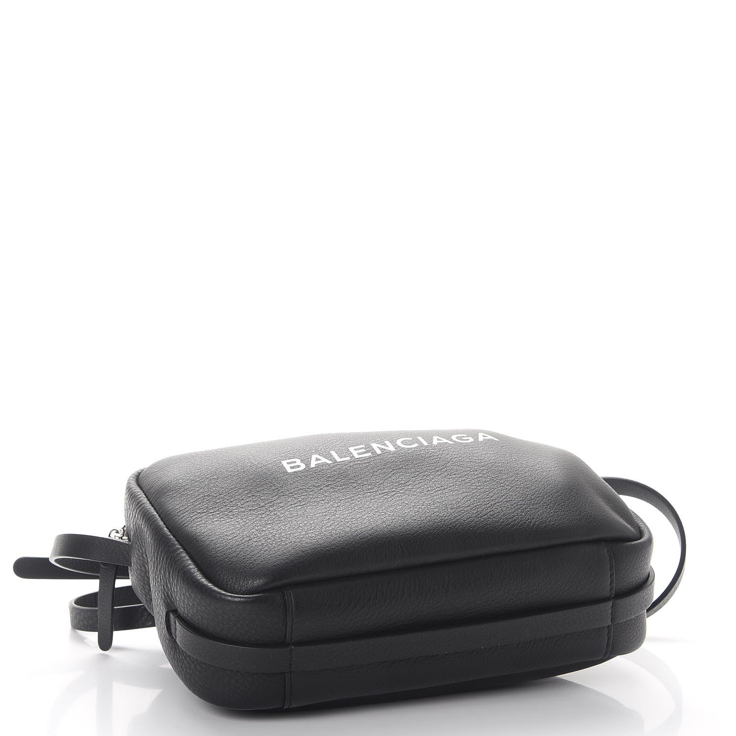 Balenciaga Calfskin Logo S Everyday Camera Bag Black 4 of 8