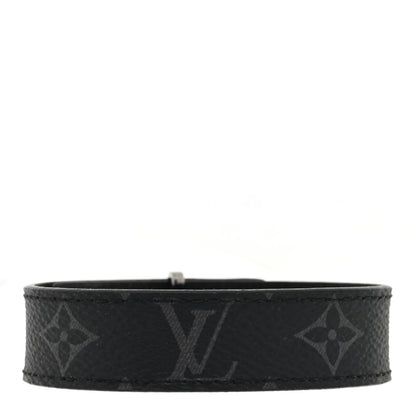 Louis Vuitton Monogram Eclipse LV Slim Bracelet 21 3 of 4