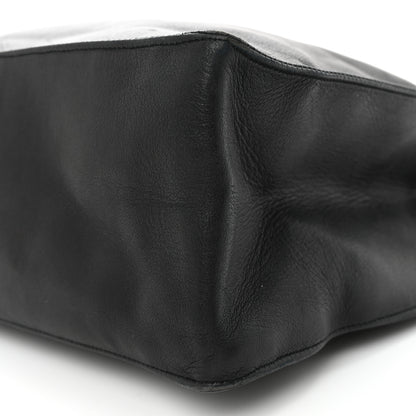 Chanel Lambskin CC Tote Black 11 of 16