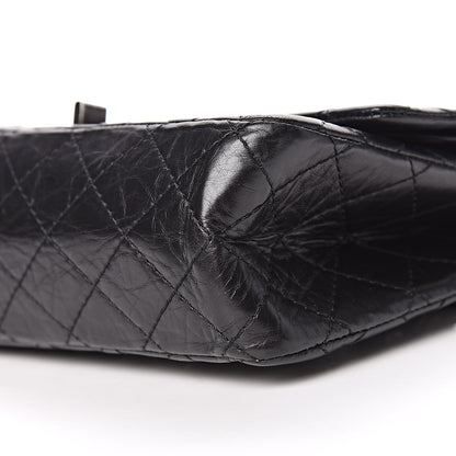 Chanel Aged Calfskin Quilted 2.55 Reissue 225 Flap Black 9 of 9