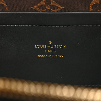 Louis Vuitton Calfskin Monogram Embossed Utility Crossbody Black 6 of 10