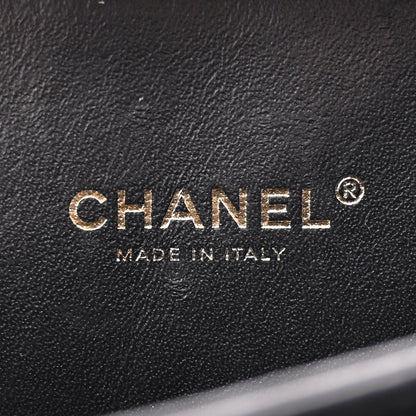 Chanel Caviar Quilted Small CC Filigree Vanity Case Beige Black 6 of 13
