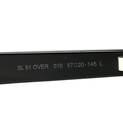 Saint Laurent Acetate Over Sunglasses SL 51 Black 7 of 8