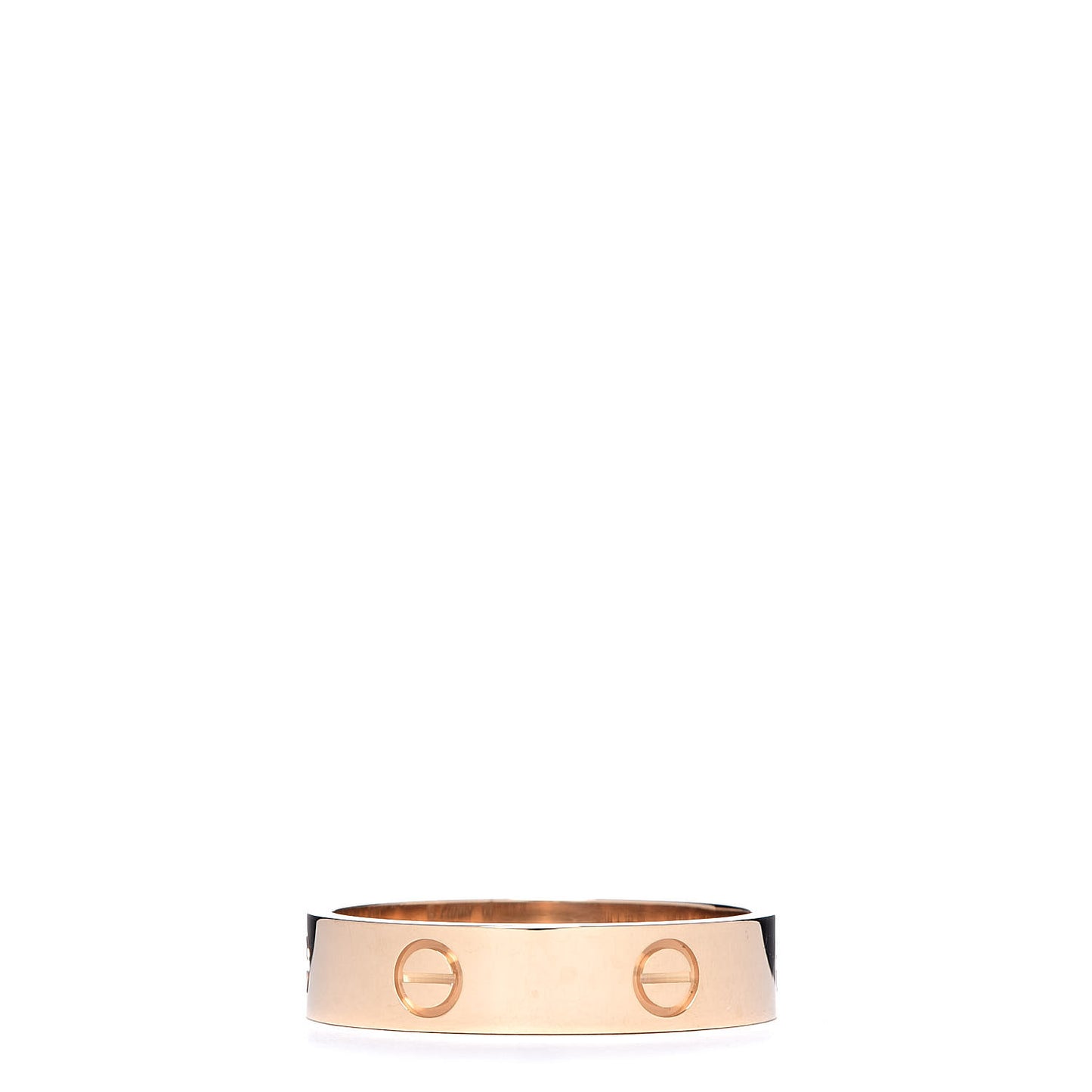 18K Yellow Gold 5.5mm LOVE Band Ring 68 12.25