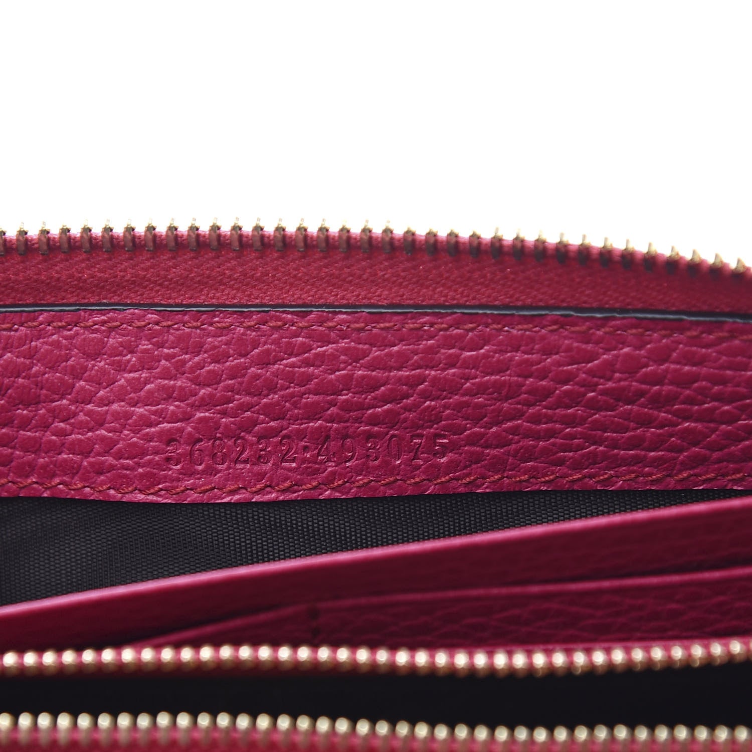Gucci Dollar Calfskin Swing Zip Wallet Blossom 6 of 9