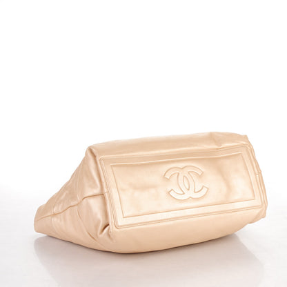 Chanel Lambskin Medium Coco Cocoon Reversible Tote Light Gold 4 of 7