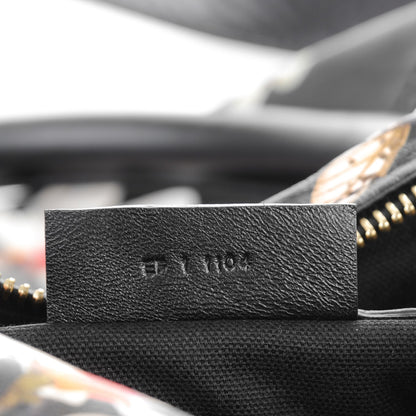 Givenchy Lambskin Magnolia and Moth Print Medium Pandora Black 7 of 7
