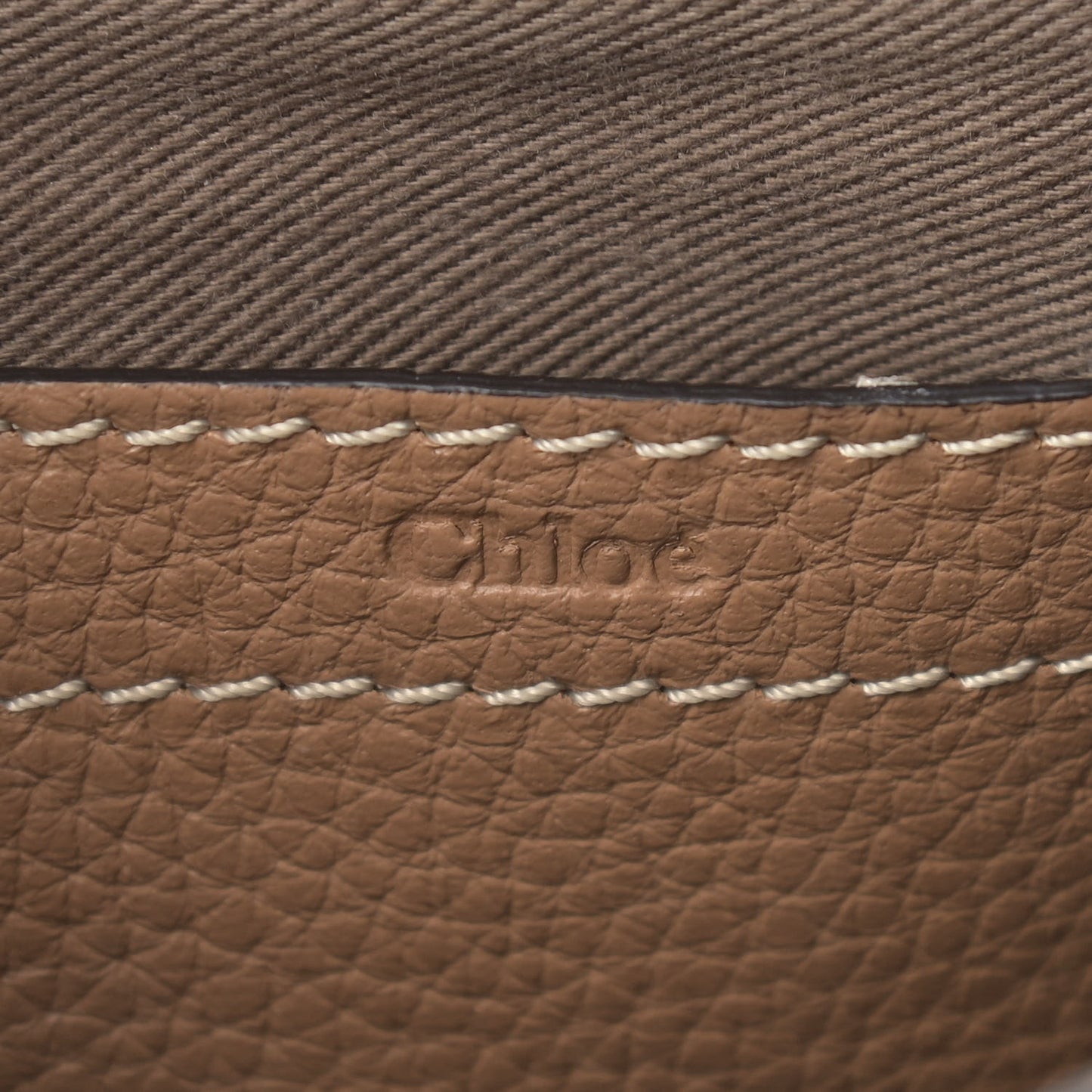 Calfskin Mini Marcie Round Crossbody Bag Nut