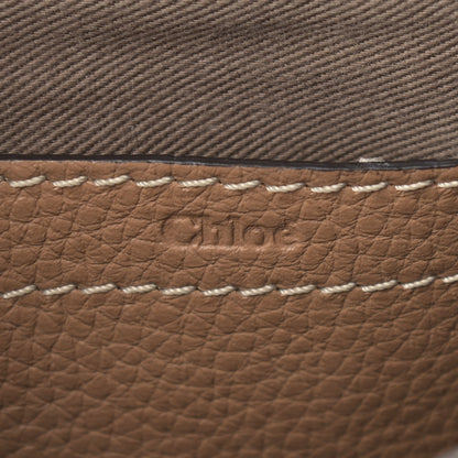 Chloe Calfskin Mini Marcie Round Crossbody Bag Nut 6 of 11